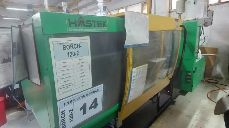 BORCHE 120 TON PLASTİK ENJEKSİYON MAKİNESİ