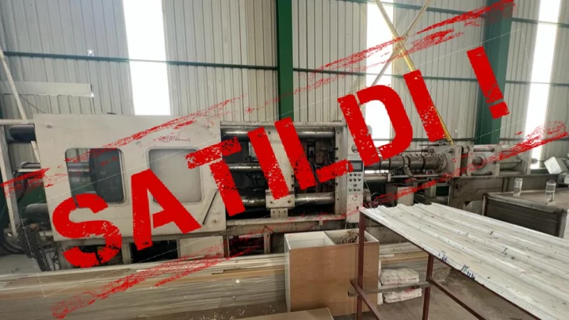 HÜRMAK 600 TON PLASTİK ENJEKSİYON MAKİNESİ