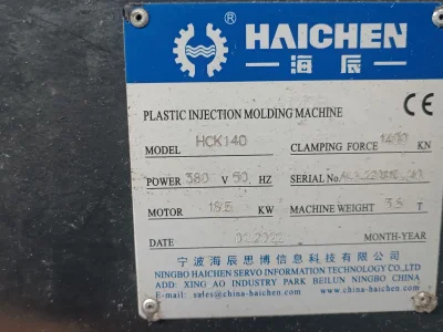 2022 MODEL HAİCHEN MARKA 140 TONLUK ENJEKSİYEN MAKİNASI - 1